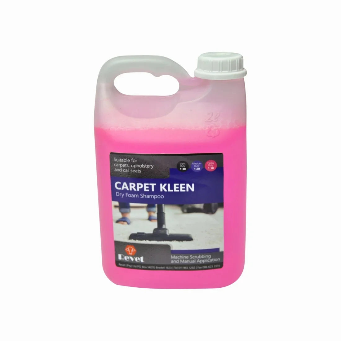 Revet Carpet Kleen Shampoo Dry Foam