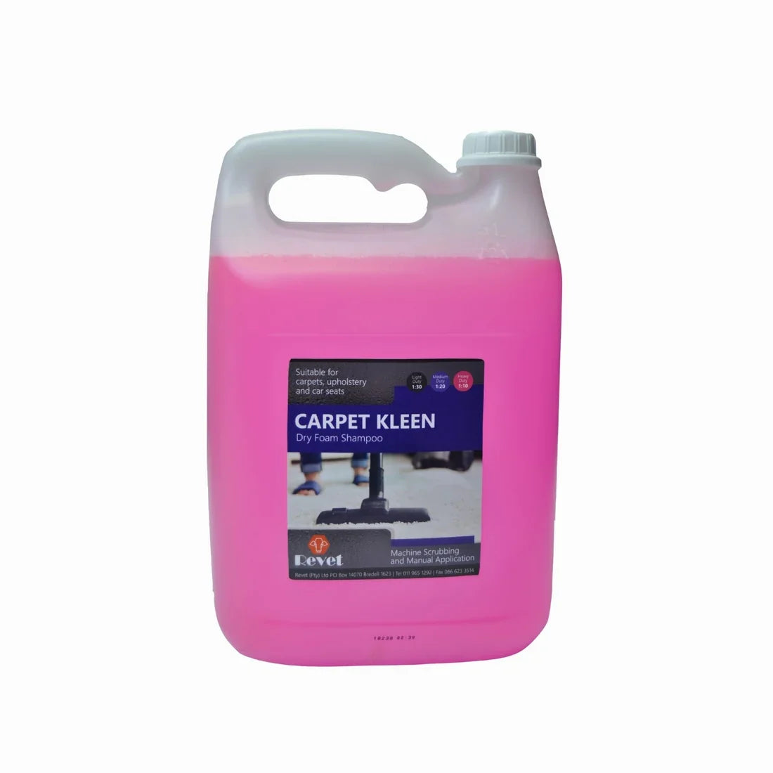 Revet Carpet Kleen Shampoo Dry Foam