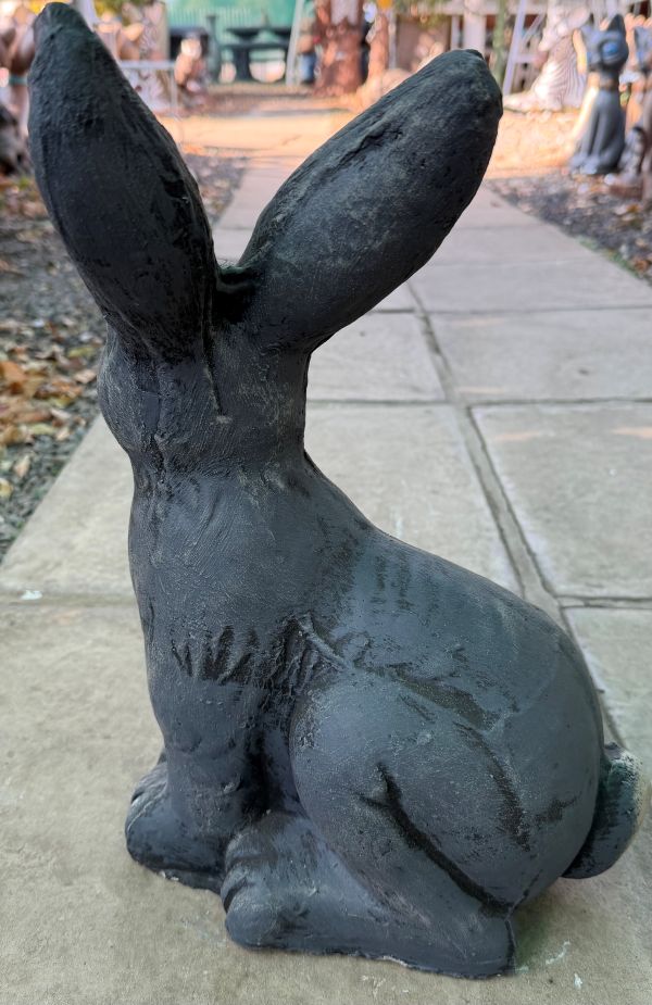 Cement Rabbit Statue