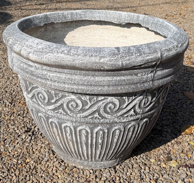 Ornate Heritage Bowl Planter