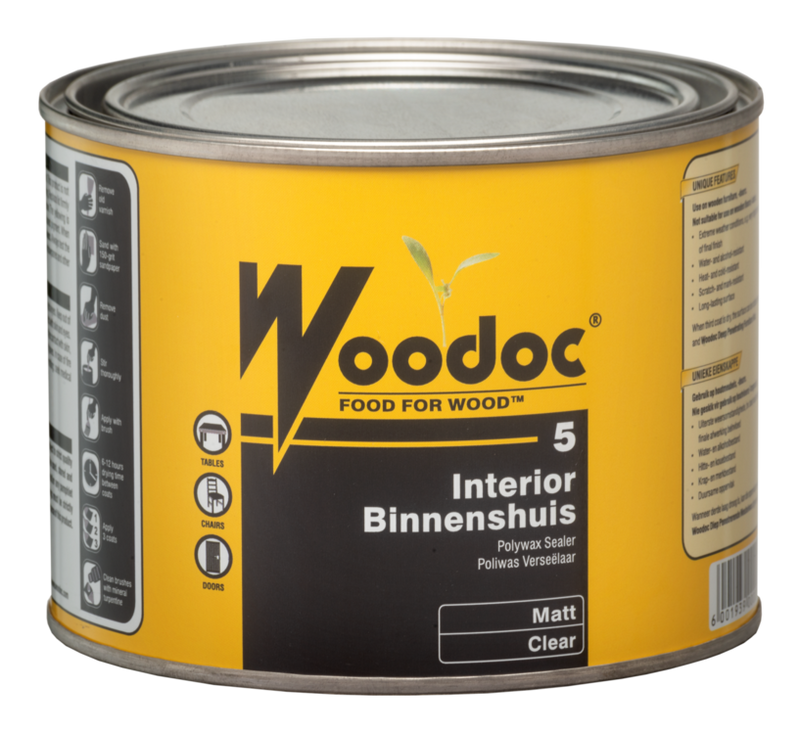 Woodoc 5 Matt Clear Matt Interior Polywax Sealer