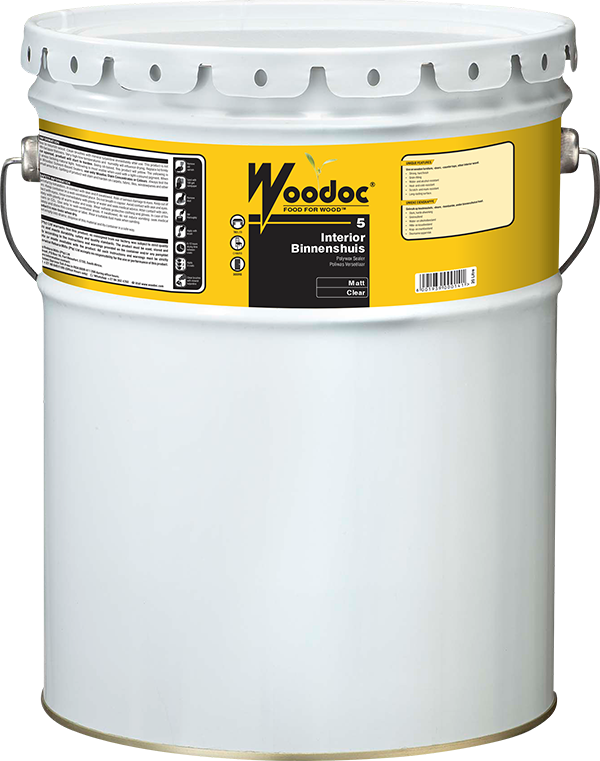 Woodoc 5 Matt Clear Matt Interior Polywax Sealer