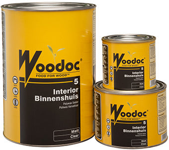 Woodoc 5 Matt Clear Matt Interior Polywax Sealer